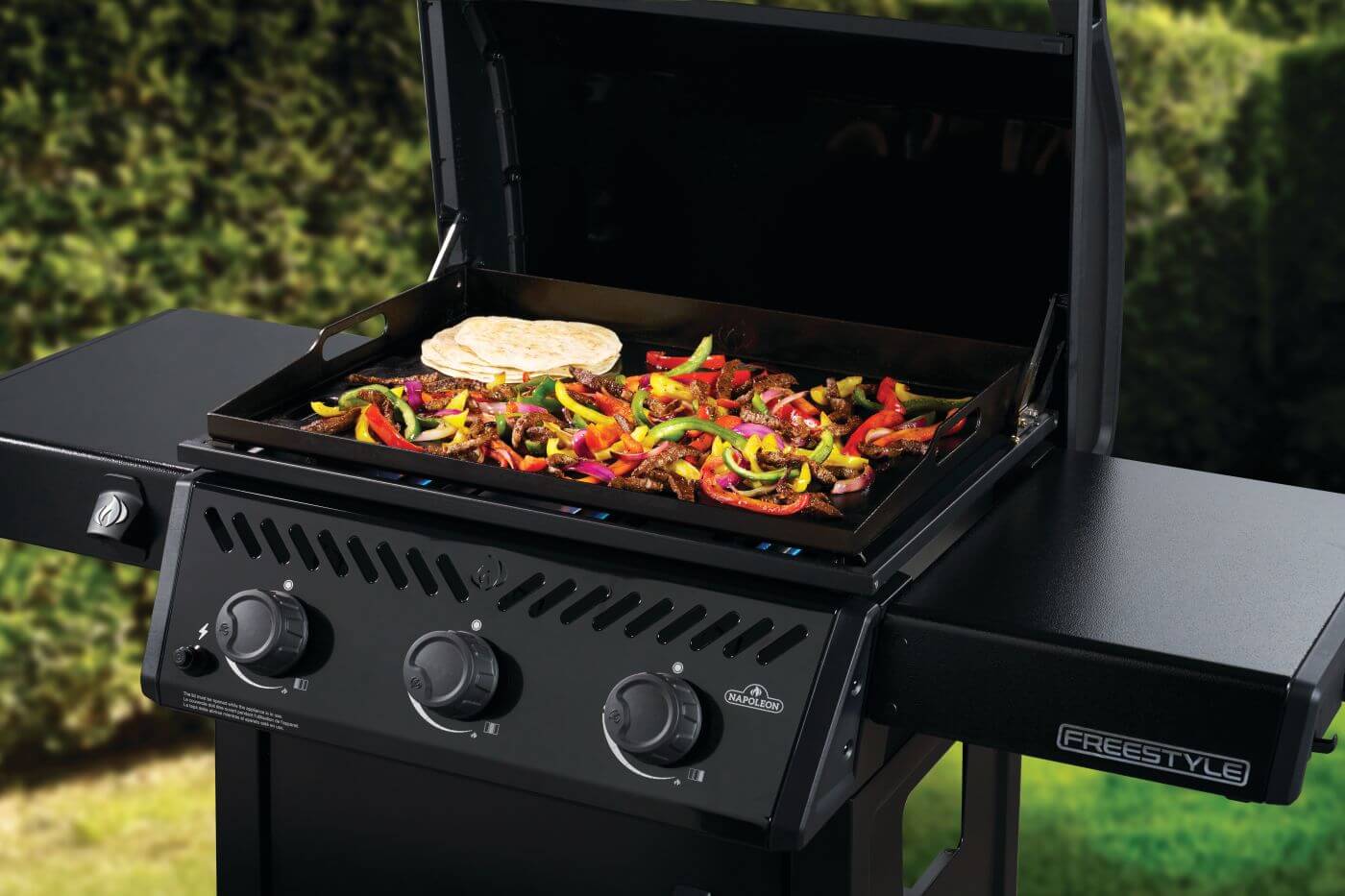 Freestyle 24 Inch Pre-seasoned Non-Stick Griddle - Image 3