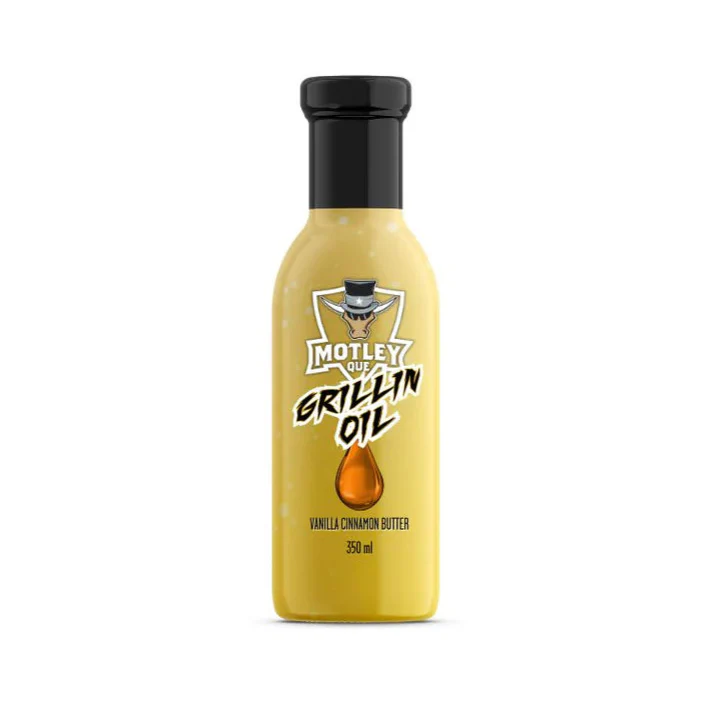 Motley Que Vanilla Cinnamon Butter Grillin' Oil